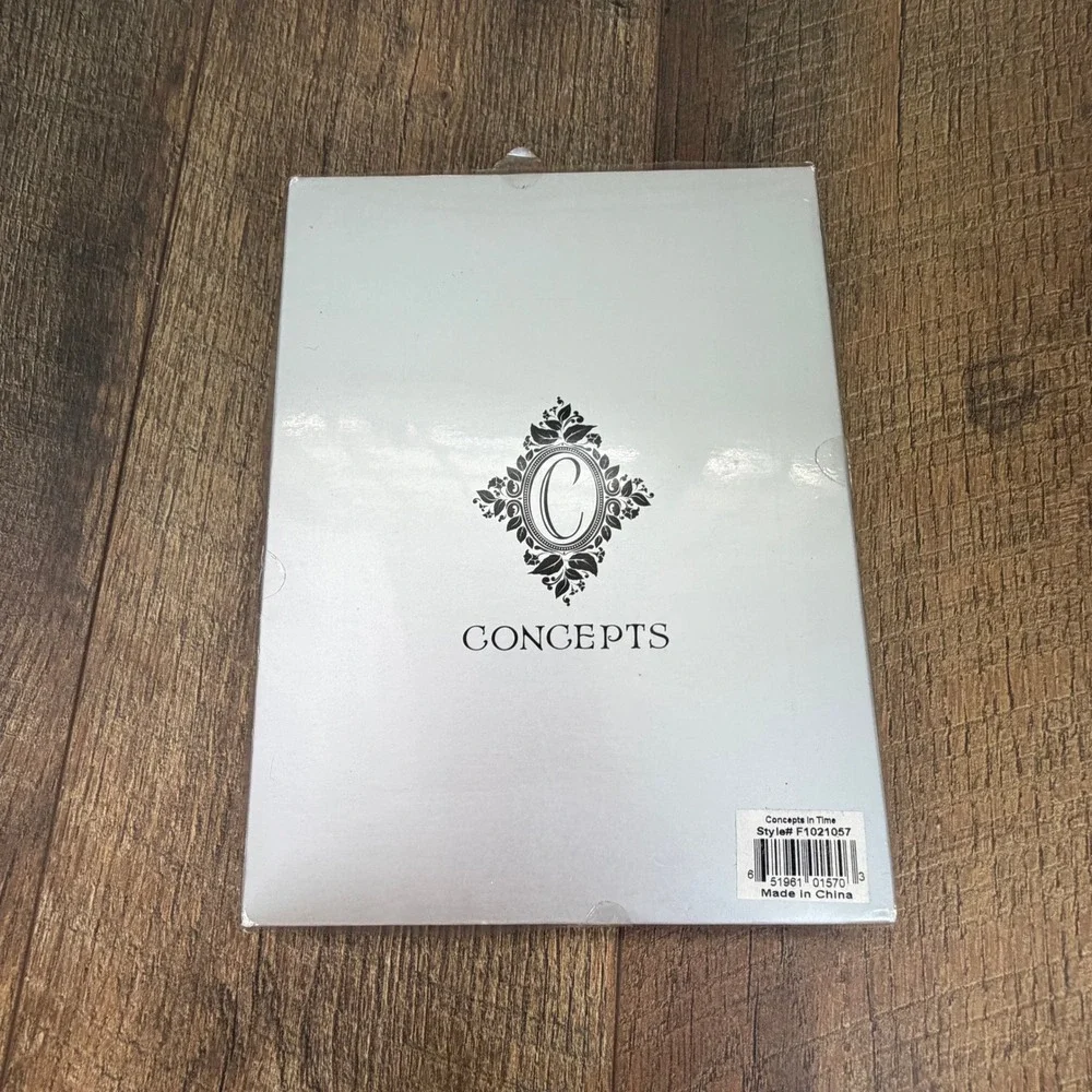 Timeless by Concepts Pearl Rhinestone‎ 5x7 Photo Frame NIB Wedding Bridal Gift